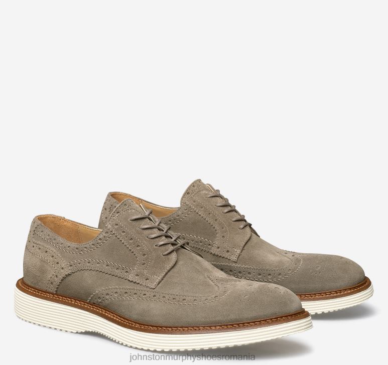 taupe piele intoarsa italiana