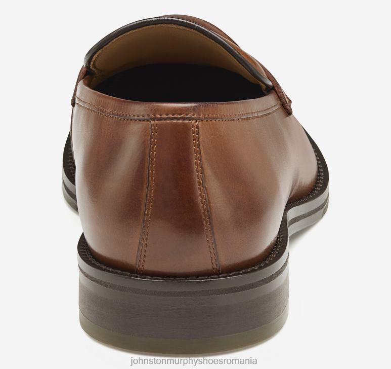 piele de vițel italiană bronzată 6FF4F137 bărbați Johnston  Murphy meade penny pantofi