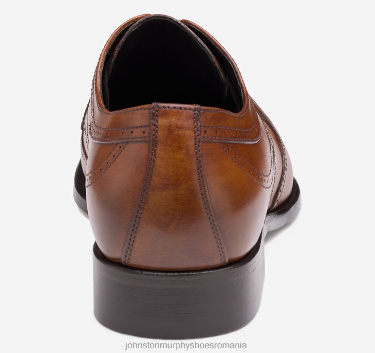 piele de vițel italiană bronzată 6FF4F237 bărbați Johnston  Murphy vârful aripii ellsworth pantofi