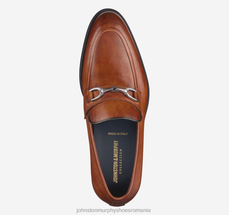 piele de vițel italiană bronzată 6FF4F345 bărbați Johnston  Murphy flynch bit pantofi