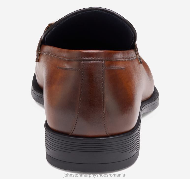 piele de vițel italiană bronzată 6FF4F345 bărbați Johnston  Murphy flynch bit pantofi