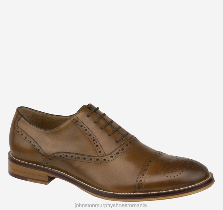 piele de vițel italiană bronzată 6FF4F37 bărbați Johnston  Murphy conard cap toe pantofi
