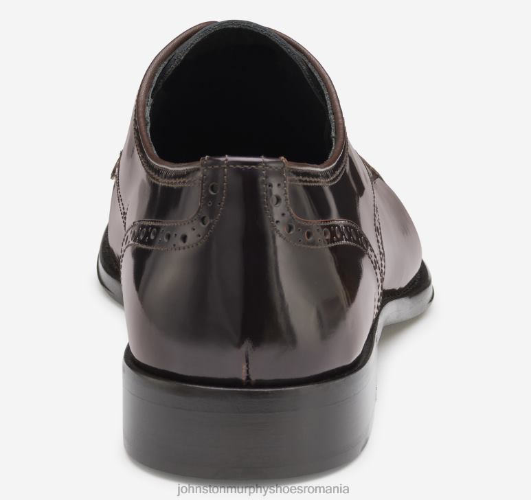 piele de vițel italiană coniac 6FF4F322 bărbați Johnston  Murphy flynn cap toe pantofi