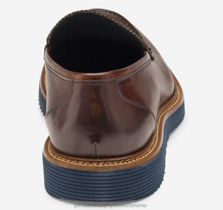 piele de vițel italiană maro 6FF4F216 bărbați Johnston  Murphy jameson venetian pantofi