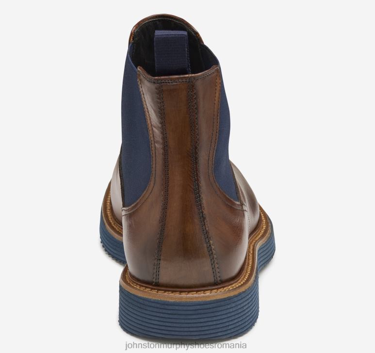 piele de vițel italiană maro 6FF4F239 bărbați Johnston  Murphy jameson chelsea boot pantofi