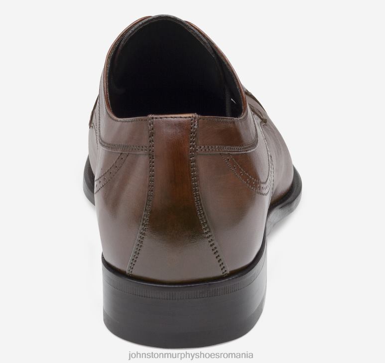 piele de vițel italiană maro 6FF4F319 bărbați Johnston  Murphy ellsworth cap toe pantofi