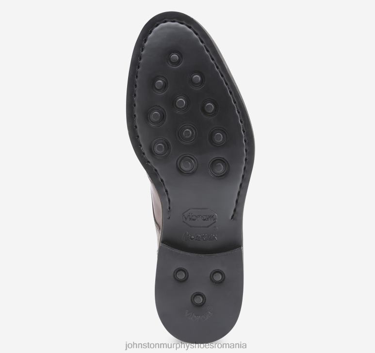 piele de vițel italiană maro 6FF4F385 bărbați Johnston  Murphy ciucuri hartley pantofi