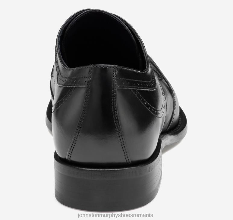 piele de vițel italiană neagră 6FF4F248 bărbați Johnston  Murphy vârful aripii ellsworth pantofi