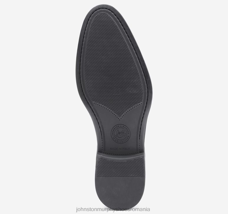 piele de vițel italiană neagră 6FF4F249 bărbați Johnston  Murphy flynch degetul simplu pantofi