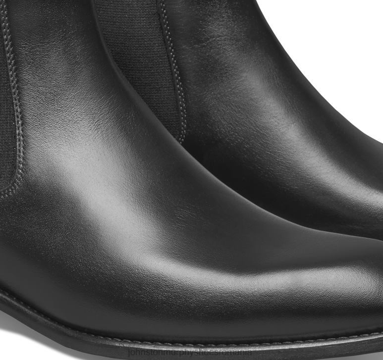 piele de vițel italiană neagră 6FF4F382 bărbați Johnston  Murphy ellsworth Chelsea Boot pantofi