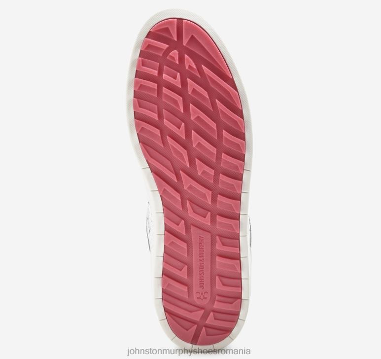 piele de vițel metalizat argintiu 6FF4F1226 femei Johnston  Murphy madison perfed hibrid pantofi