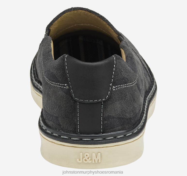 piele intoarsa de camuflaj gri inchis 6FF4F1337 băiat Johnston  Murphy copil mare mcguffey slip-on pantofi
