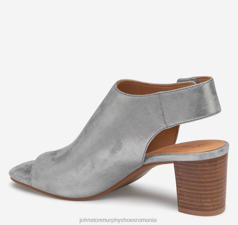 piele intoarsa metalizata pentru copii 6FF4F1224 femei Johnston  Murphy cizme Evelyn cu vârf deschis pantofi