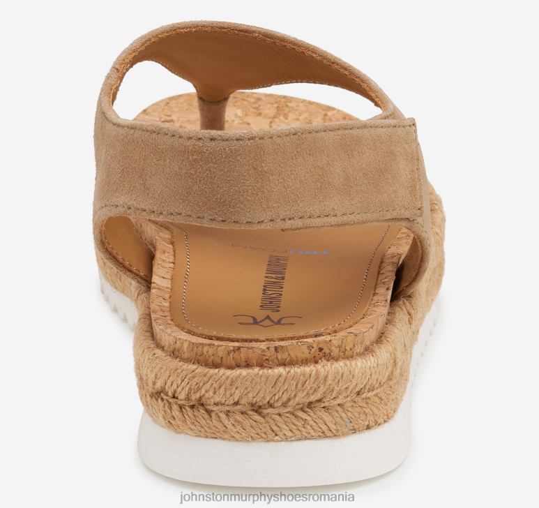 piele intoarsa pentru copii nisip 6FF4F1185 femei Johnston  Murphy sandale tanga michelle pantofi