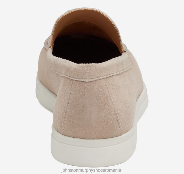 piele intoarsa pentru copii nisip 6FF4F1200 femei Johnston  Murphy mocasnic cu ciucuri darlene pantofi