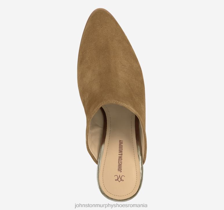 piele intoarsa whisky 6FF4F1229 femei Johnston  Murphy trista mule pantofi