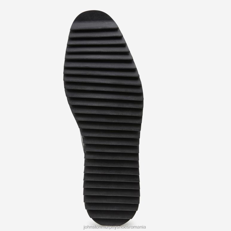 piele lacuita neagra 6FF4F1263 femei Johnston  Murphy mocasnic cu lanț gracelyn pantofi