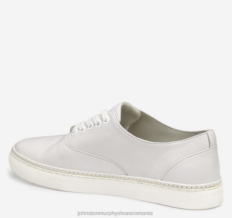 piele mănușă albă 6FF4F1181 femei Johnston  Murphy callie oxford pantofi