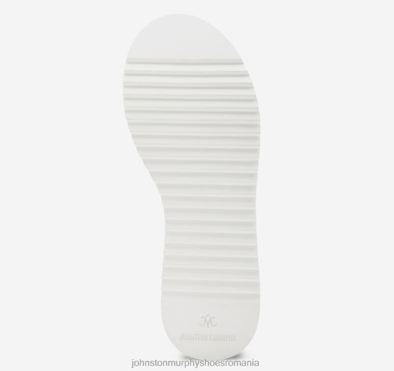 piele mănușă albă 6FF4F1245 femei Johnston  Murphy grație slide pantofi