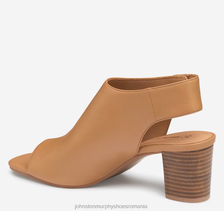 piele mănușă cafeniu 6FF4F1198 femei Johnston  Murphy cizme Evelyn cu vârf deschis pantofi