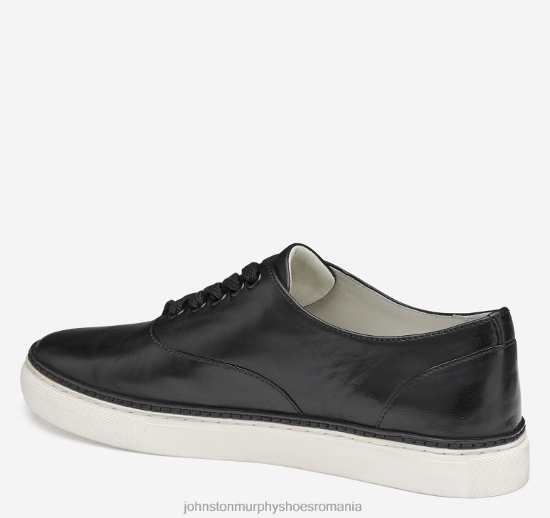 piele mănușă neagră 6FF4F1194 femei Johnston  Murphy callie oxford pantofi