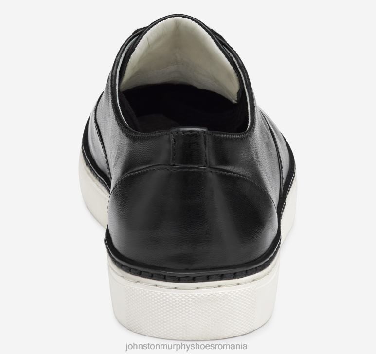 piele mănușă neagră 6FF4F1194 femei Johnston  Murphy callie oxford pantofi