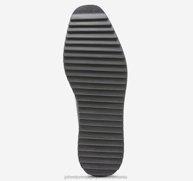 piele mănușă neagră 6FF4F1217 femei Johnston  Murphy slip-on cu ciucuri perfed gracelyn pantofi