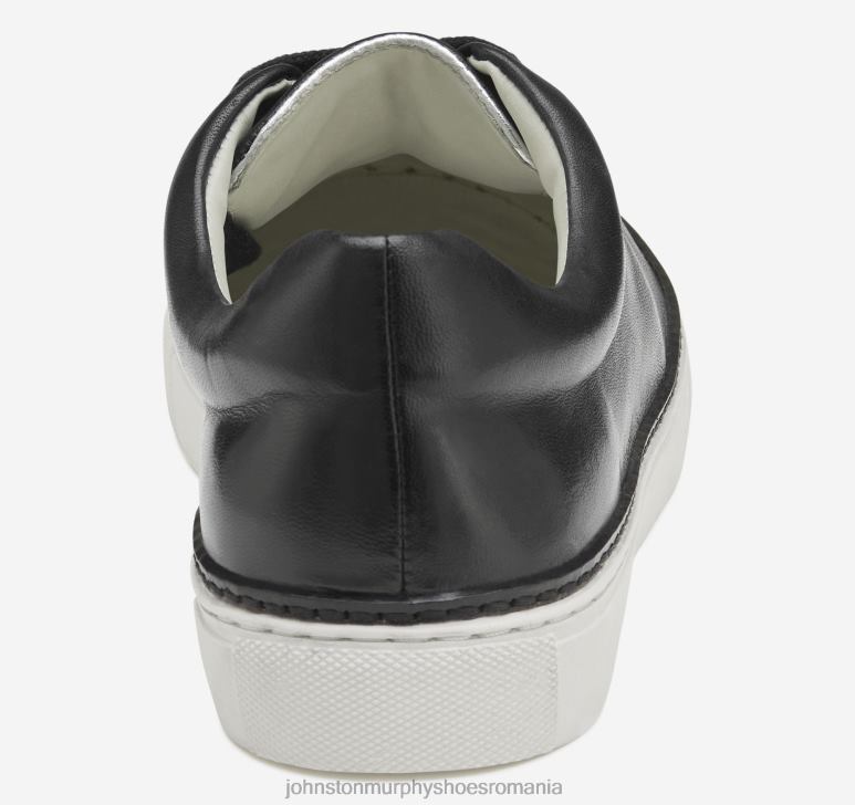 piele mănușă neagră 6FF4F1236 femei Johnston  Murphy callie lace-to-toe pantofi