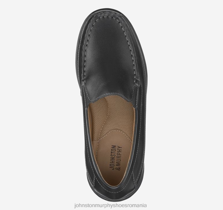 piele neagra 6FF4F1338 băiat Johnston  Murphy copil mare locklin venetian pantofi