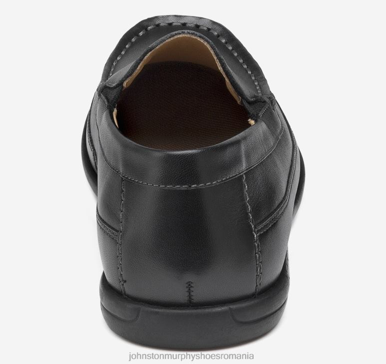 piele neagra 6FF4F1338 băiat Johnston  Murphy copil mare locklin venetian pantofi