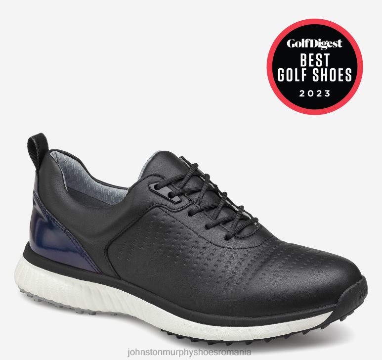 piele neagră impermeabilă 6FF4F1251 femei Johnston  Murphy hibrid xc4 h1-luxe pantofi