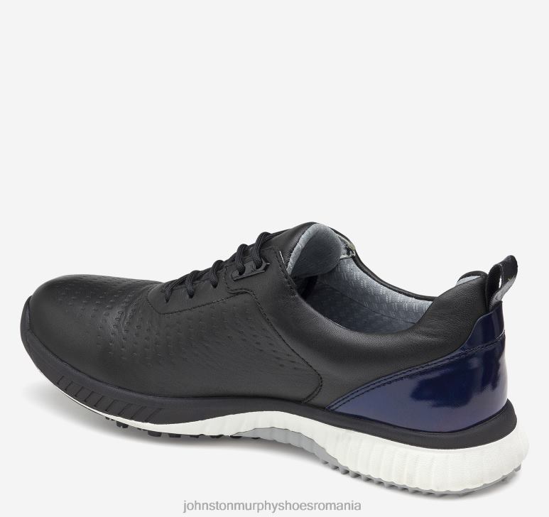 piele neagră impermeabilă 6FF4F1251 femei Johnston  Murphy hibrid xc4 h1-luxe pantofi