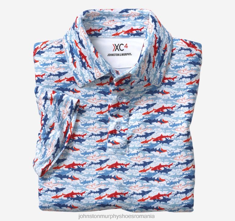 rechin american alb 6FF4F1454 băiat Johnston  Murphy polo de performanță xc4 băieți îmbrăcăminte