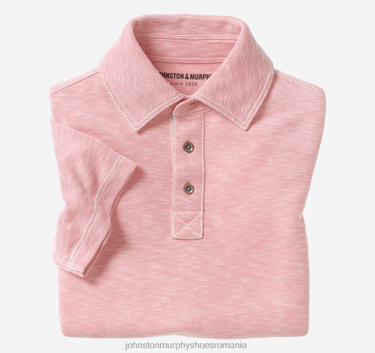 roz 6FF4F1450 băiat Johnston  Murphy polo vintage pentru băieți îmbrăcăminte