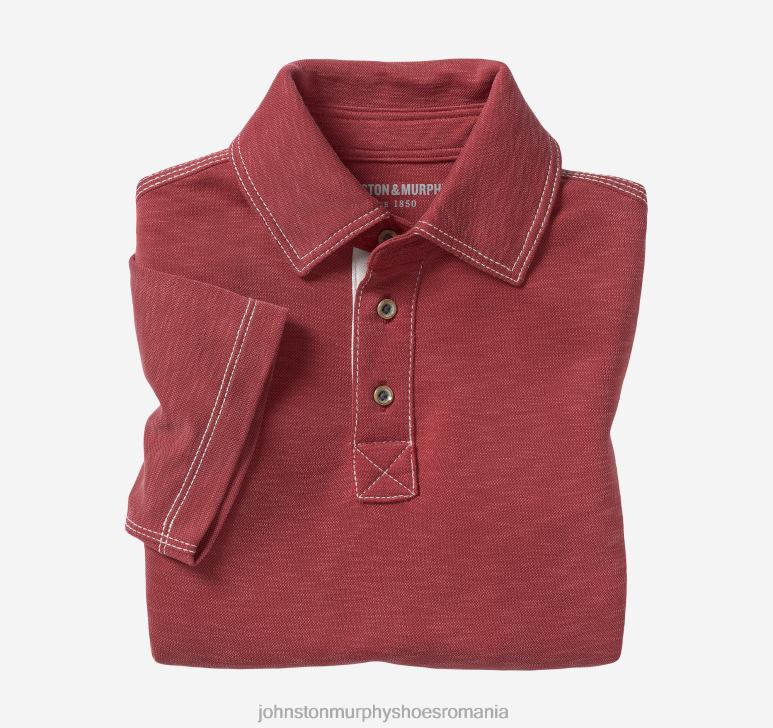 roșu 6FF4F1443 băiat Johnston  Murphy polo vintage pentru băieți îmbrăcăminte