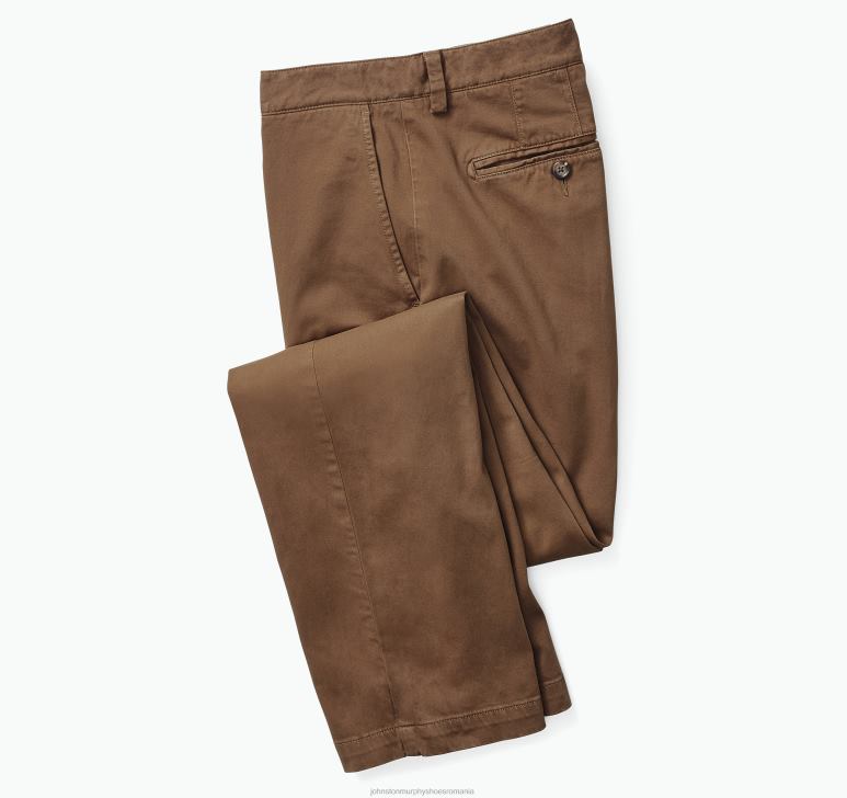 rugini 6FF4F671 bărbați Johnston  Murphy pantaloni chino spalati îmbrăcăminte