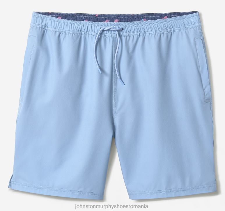 solid albastru deschis 6FF4F649 bărbați Johnston  Murphy pantaloni scurți de baie îmbrăcăminte