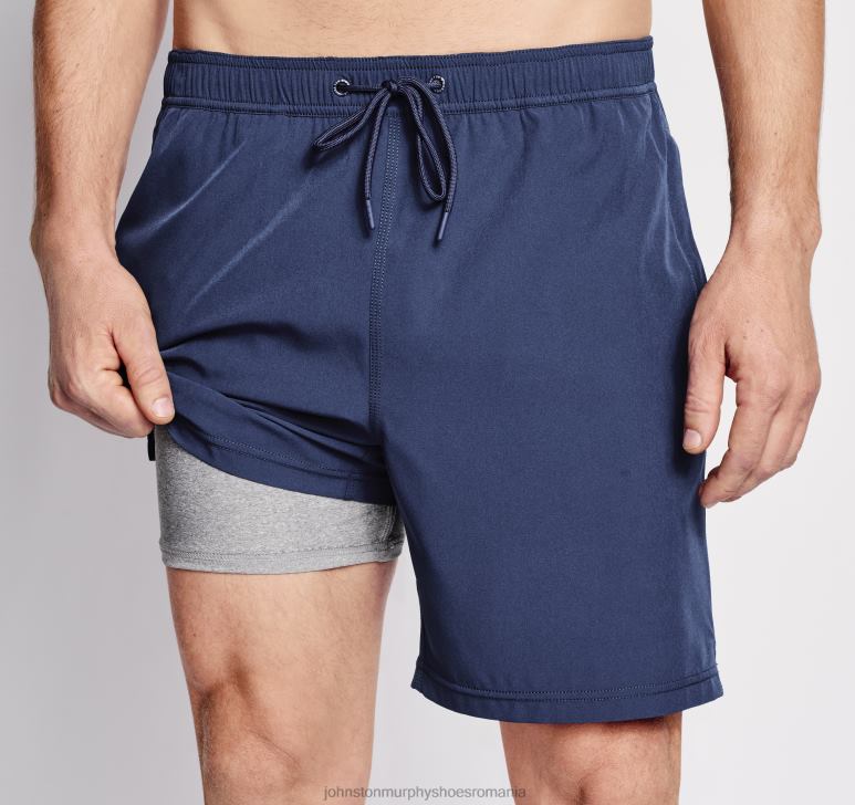 solid bleumarin 6FF4F495 bărbați Johnston  Murphy pantaloni scurți de baie îmbrăcăminte