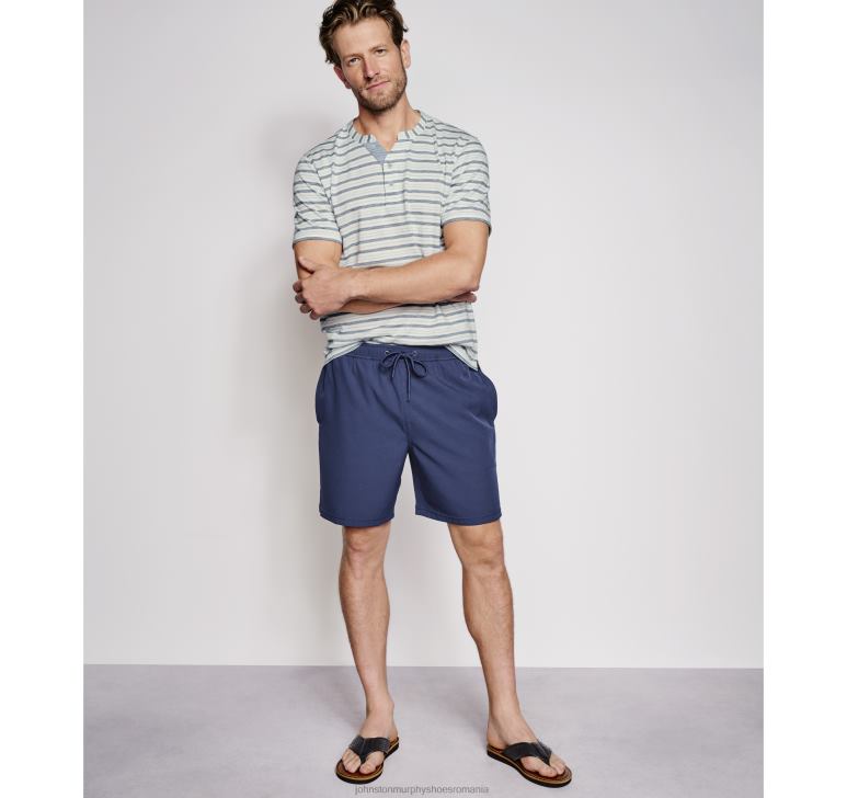 solid bleumarin 6FF4F495 bărbați Johnston  Murphy pantaloni scurți de baie îmbrăcăminte