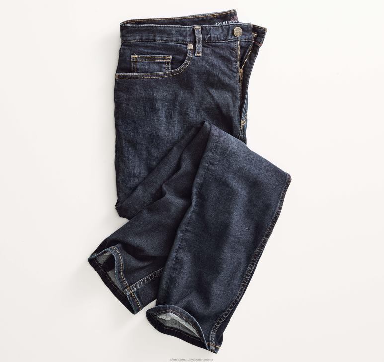 spălare întunecată 6FF4F405 bărbați Johnston  Murphy blugi denim îmbrăcăminte