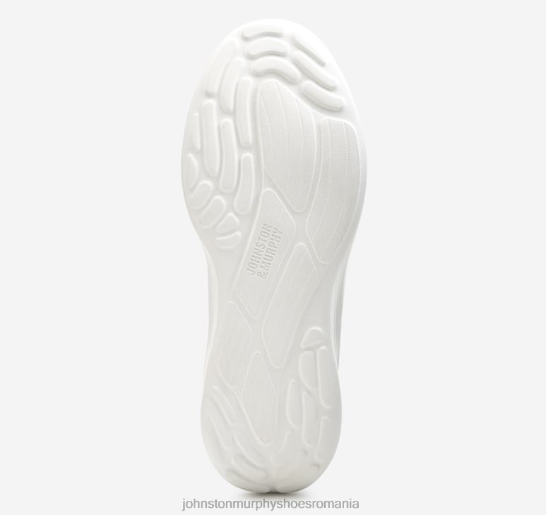 tricot alb 6FF4F1211 femei Johnston  Murphy escape tricot slip-on pantofi
