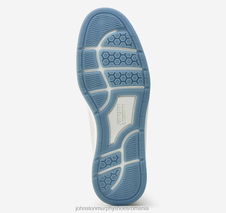 tricot alb 6FF4F94 bărbați Johnston  Murphy daxton tricot șiret pantofi