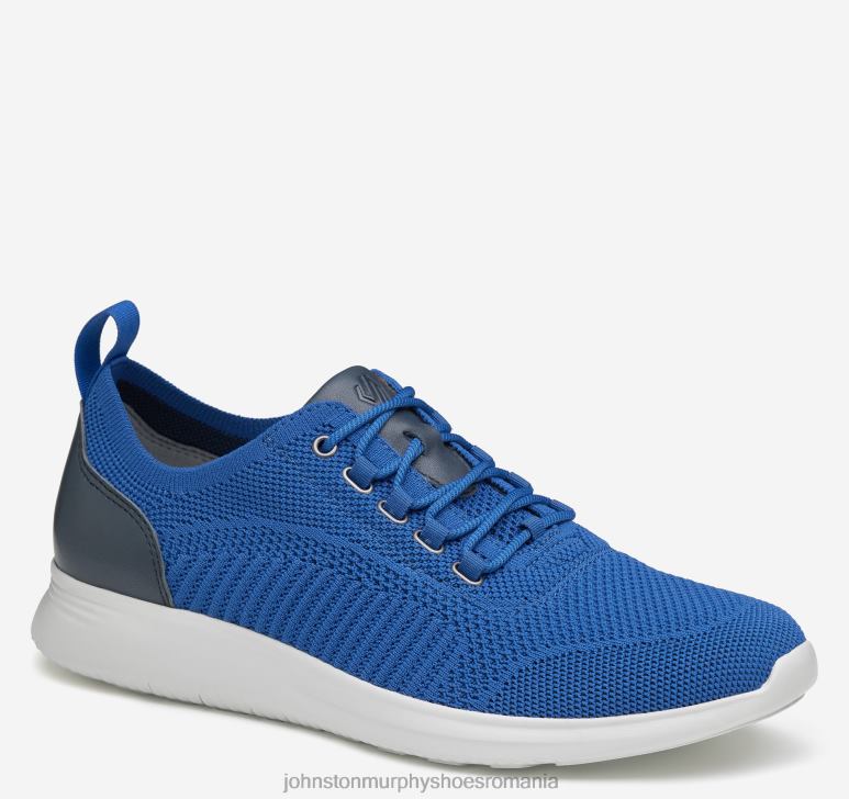 tricot albastru regal 6FF4F89 bărbați Johnston  Murphy amherst tricot u-gât pantofi