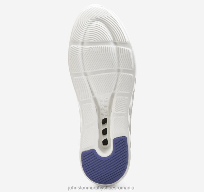 tricot albastru/nailon 6FF4F1210 femei Johnston  Murphy activați tricot u-gât pantofi