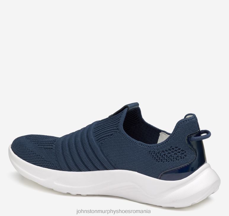 tricot bleumarin 6FF4F1232 femei Johnston  Murphy escape tricot slip-on pantofi
