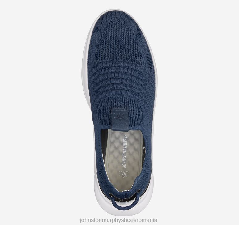 tricot bleumarin 6FF4F1232 femei Johnston  Murphy escape tricot slip-on pantofi