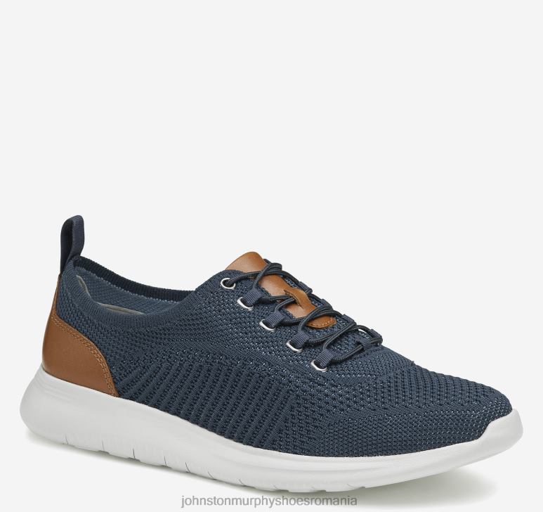 tricot bleumarin 6FF4F1334 băiat Johnston  Murphy copil mare amherst tricot u-gât pantofi
