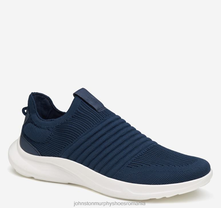 tricot bleumarin 6FF4F17 bărbați Johnston  Murphy escape tricot slip-on pantofi