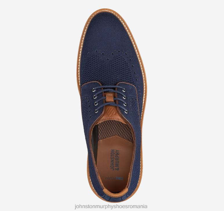 tricot bleumarin 6FF4F47 bărbați Johnston  Murphy vârful aripii tricot upton pantofi