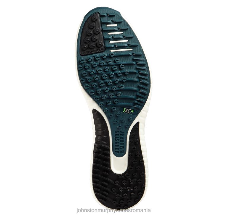 tricot bleumarin/fleur plin bleumarin 6FF4F227 bărbați Johnston  Murphy xc4 h2-sport hibrid tricot u-gât pantofi